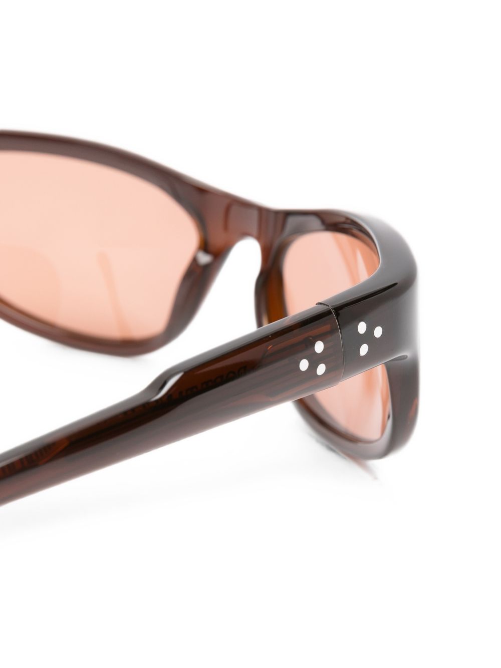 Occhiali da sole in marrone 
