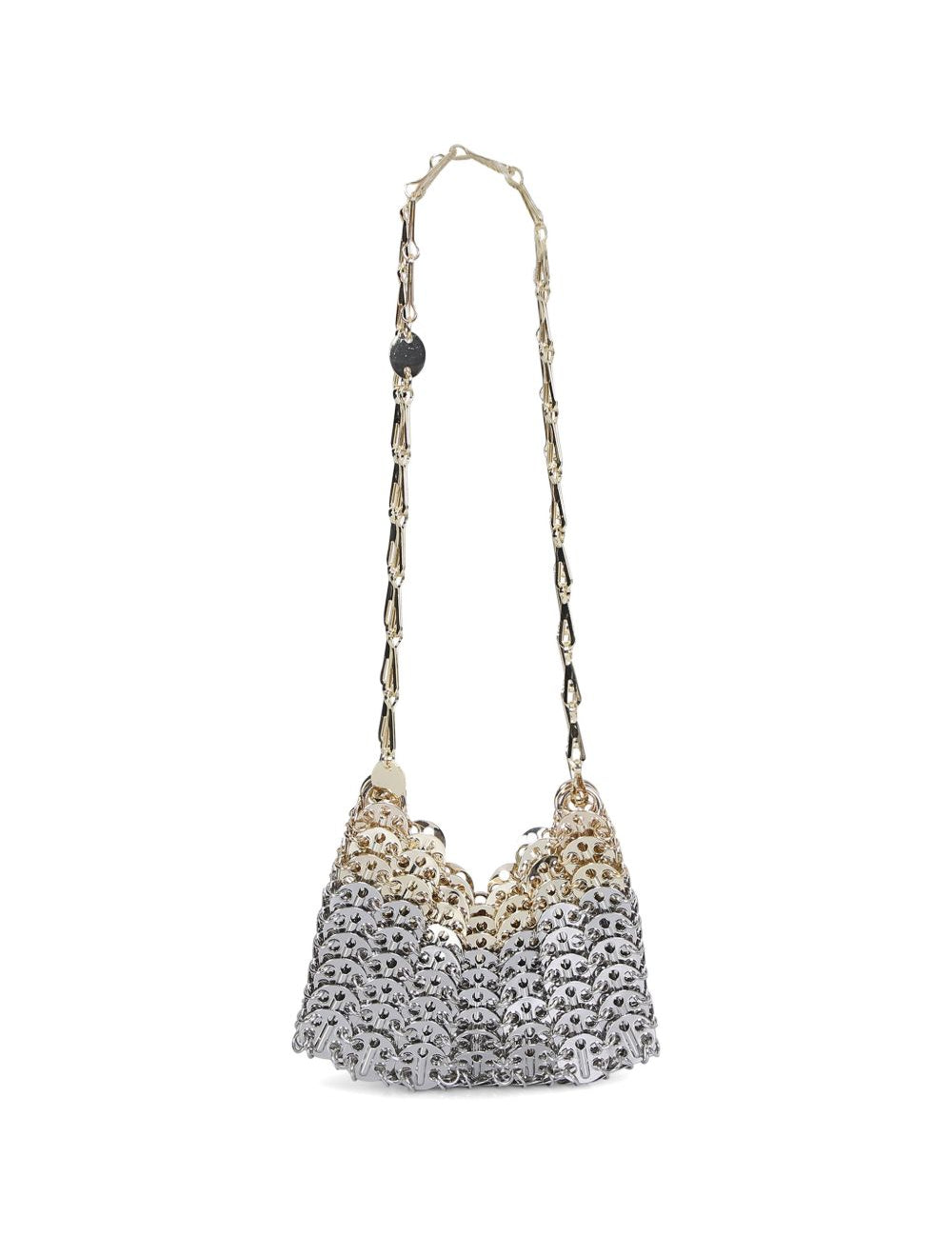 Borsa 6 nano skyl in argento e oro 