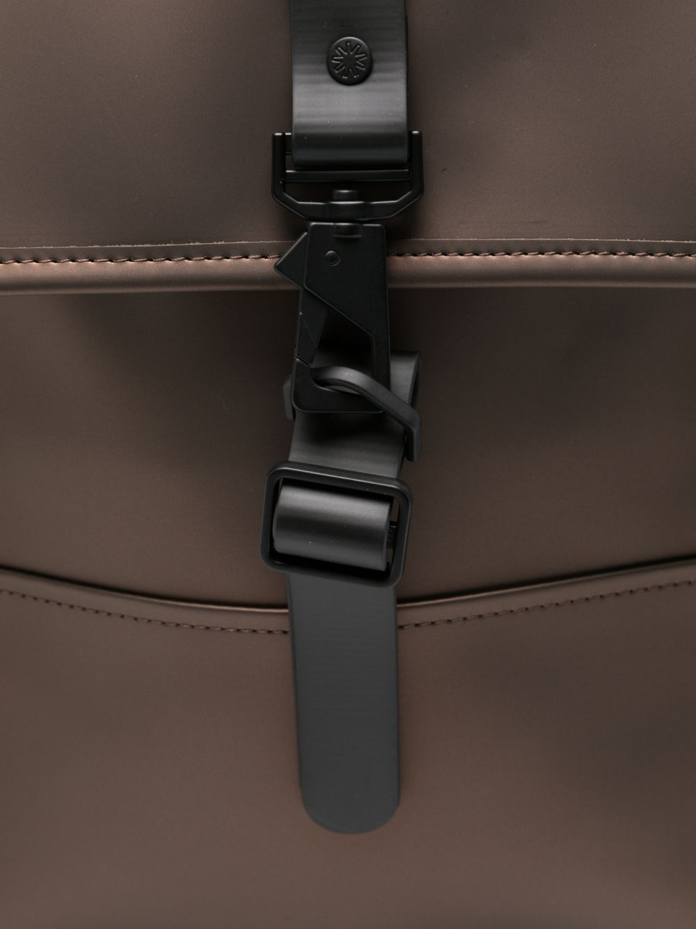 Zaino mini w3 in marrone 