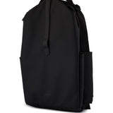 Zaino con clip w3 in nero 