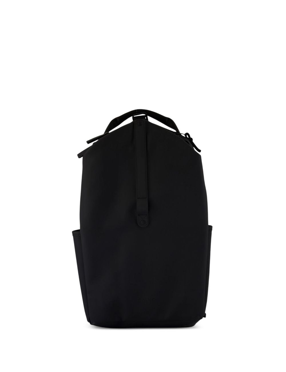 Zaino con clip W3 in nero 
