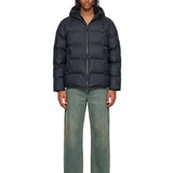 Piumino Alta in blu navy<BR/> 