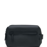 Beauty case con zip w3 in nero 