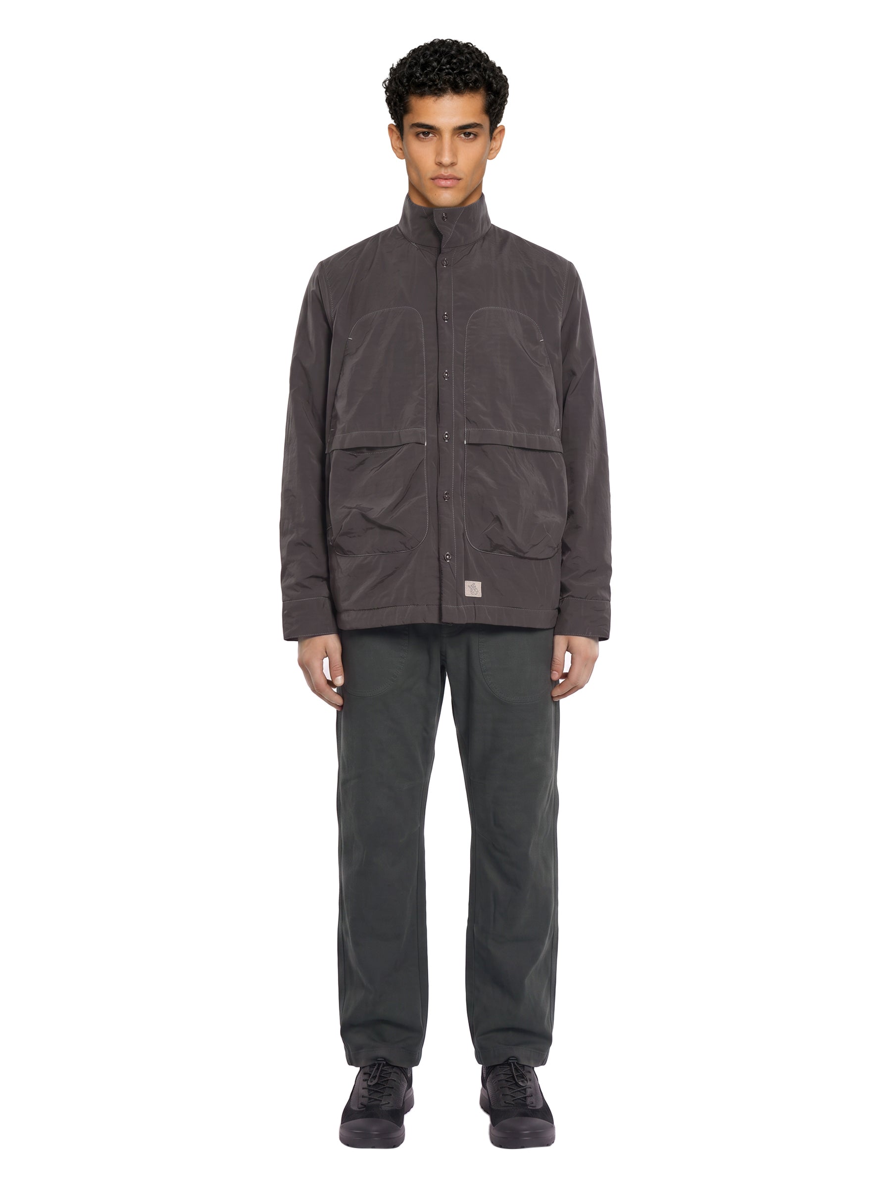 Pantaloni in cotone grigio 