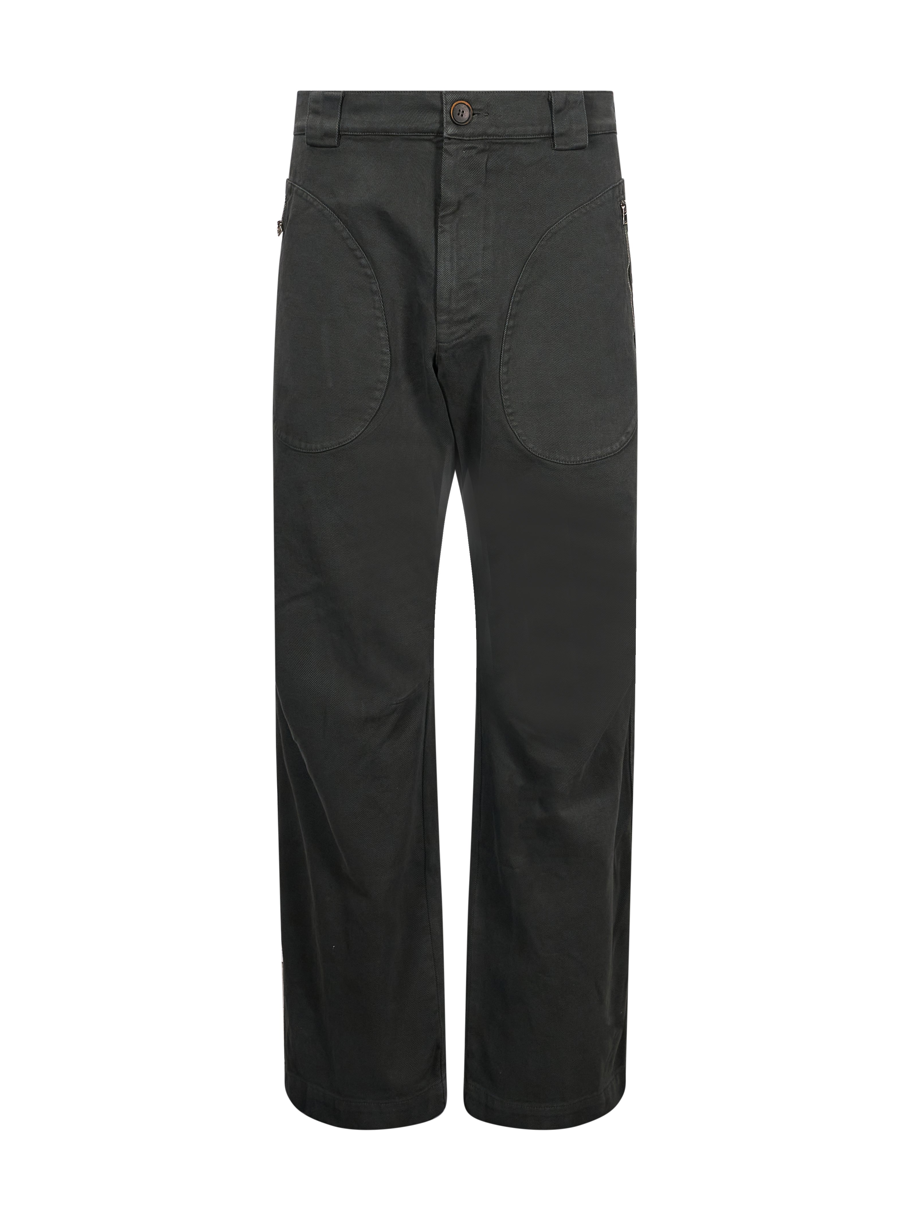 Pantaloni in cotone grigio 