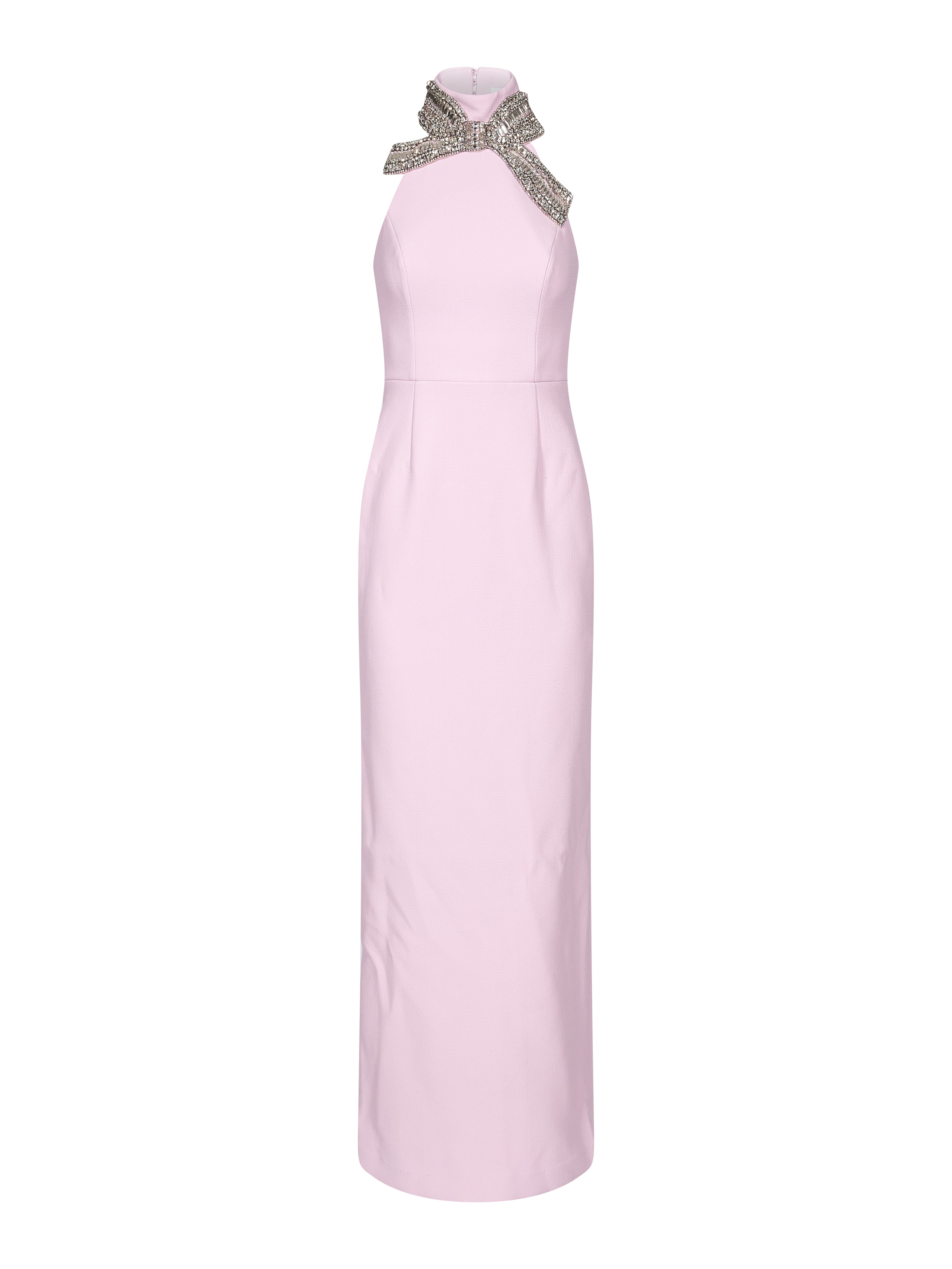 Abito lungo Yolanda in rosa 
