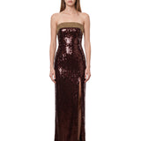 Abito Glimmer in marrone 