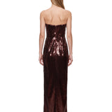 Abito Glimmer in marrone 