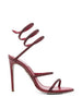 Sandali Cleo con strass in bordeaux