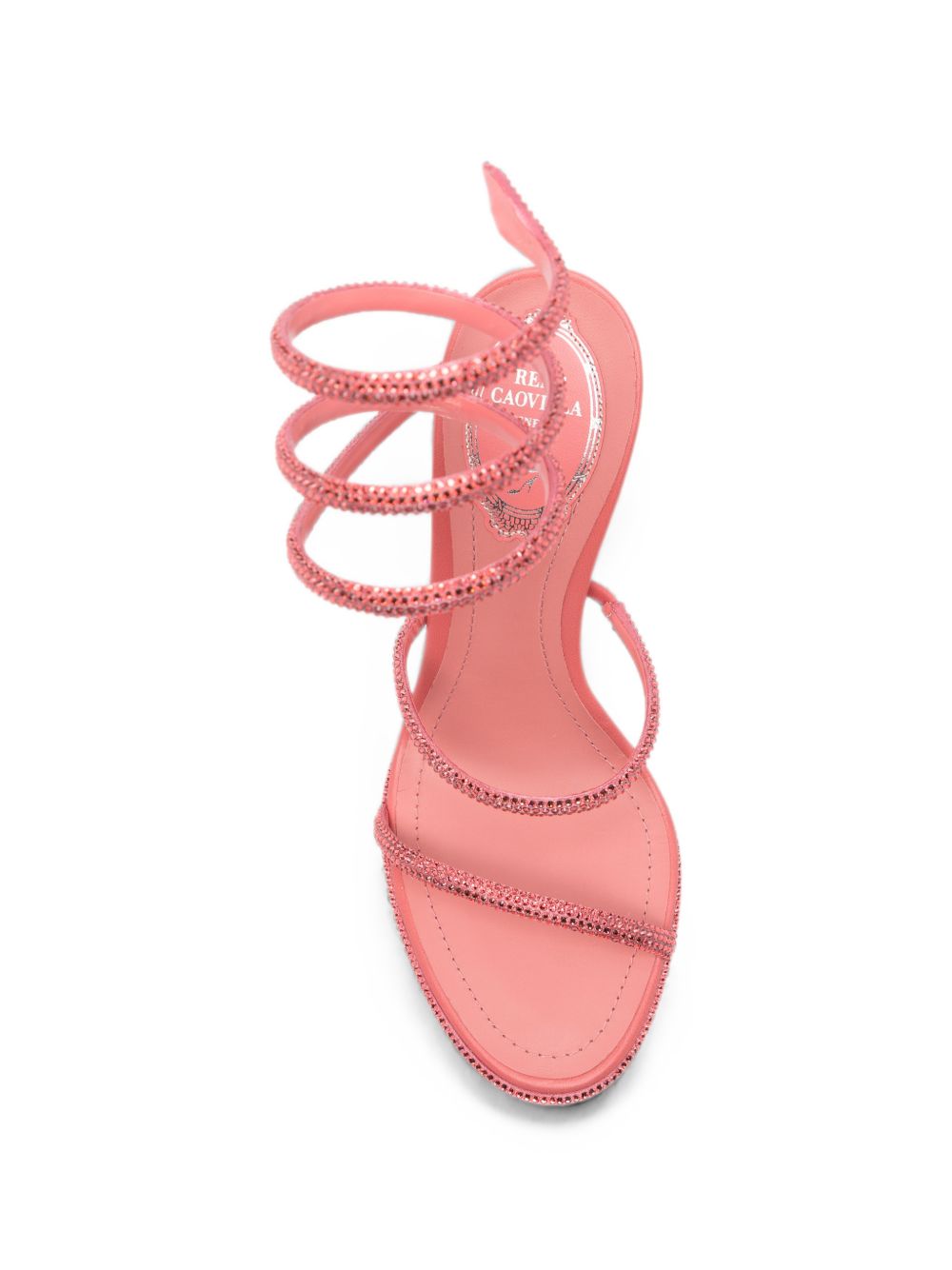 Sandali Cleo con strass in rosa 