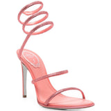 Sandali Cleo con strass in rosa 