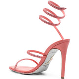 Sandali Cleo con strass in rosa 