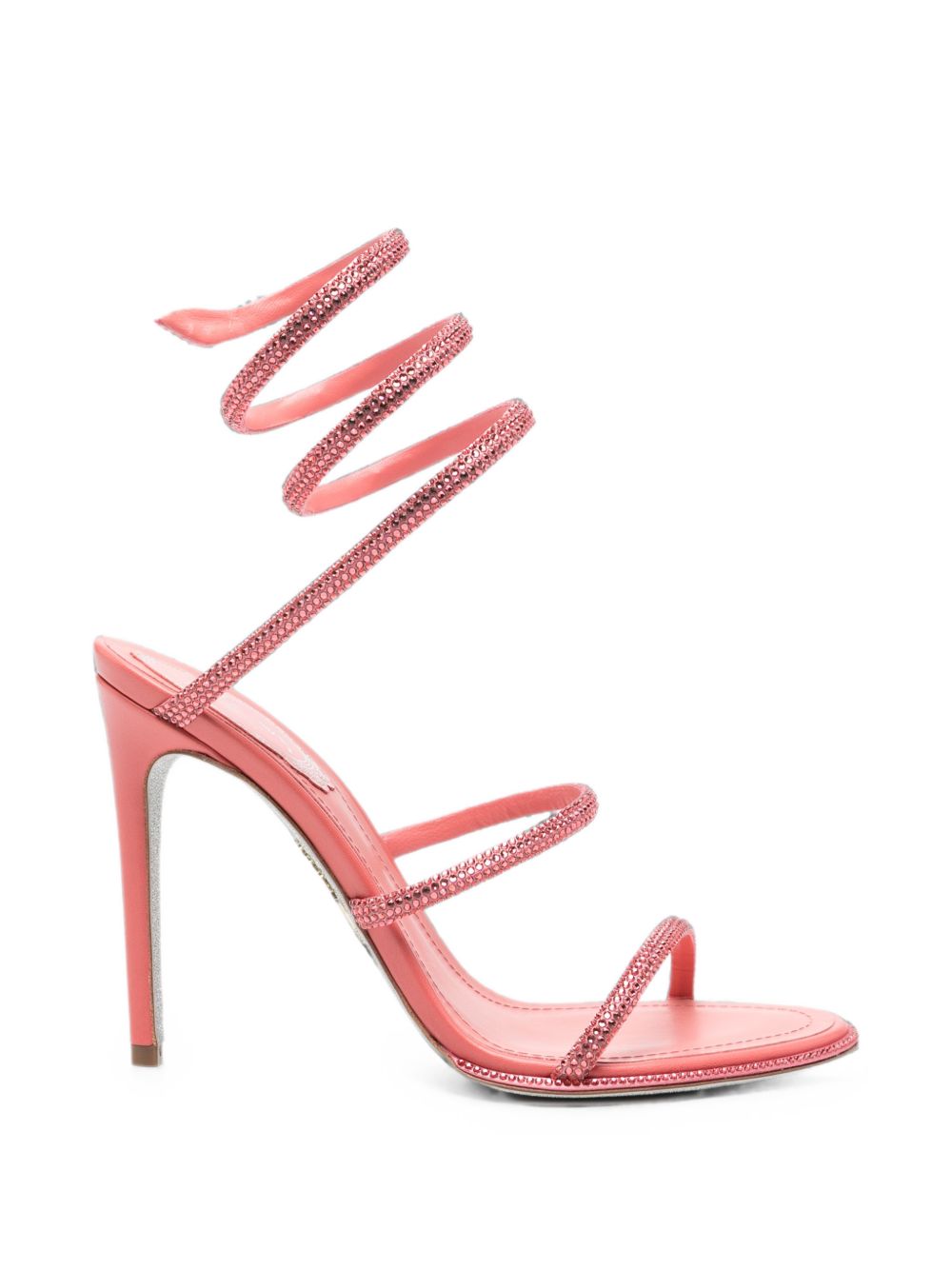 Sandali Cleo con strass in rosa 
