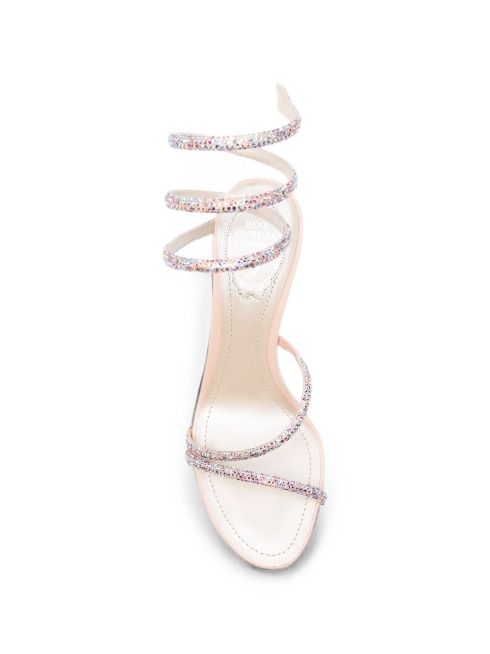 Sandali Margot con strass in rosa 