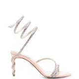 Sandali Margot con strass in rosa 