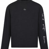 T-shirt a maniche lunghe 247 nobel in nero 