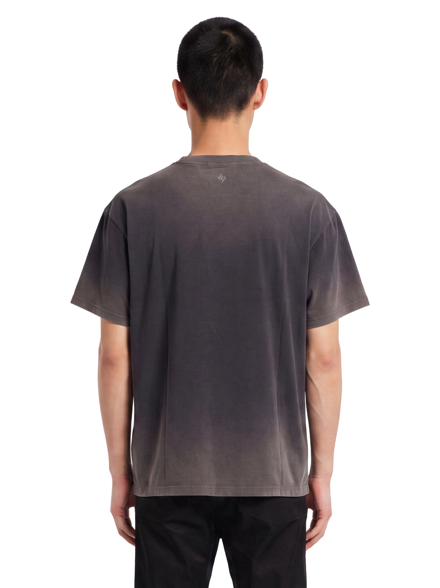 T-shirt "247 Fallen Angel" in nero 
