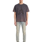 T-shirt "247 Fallen Angel" in grigio 