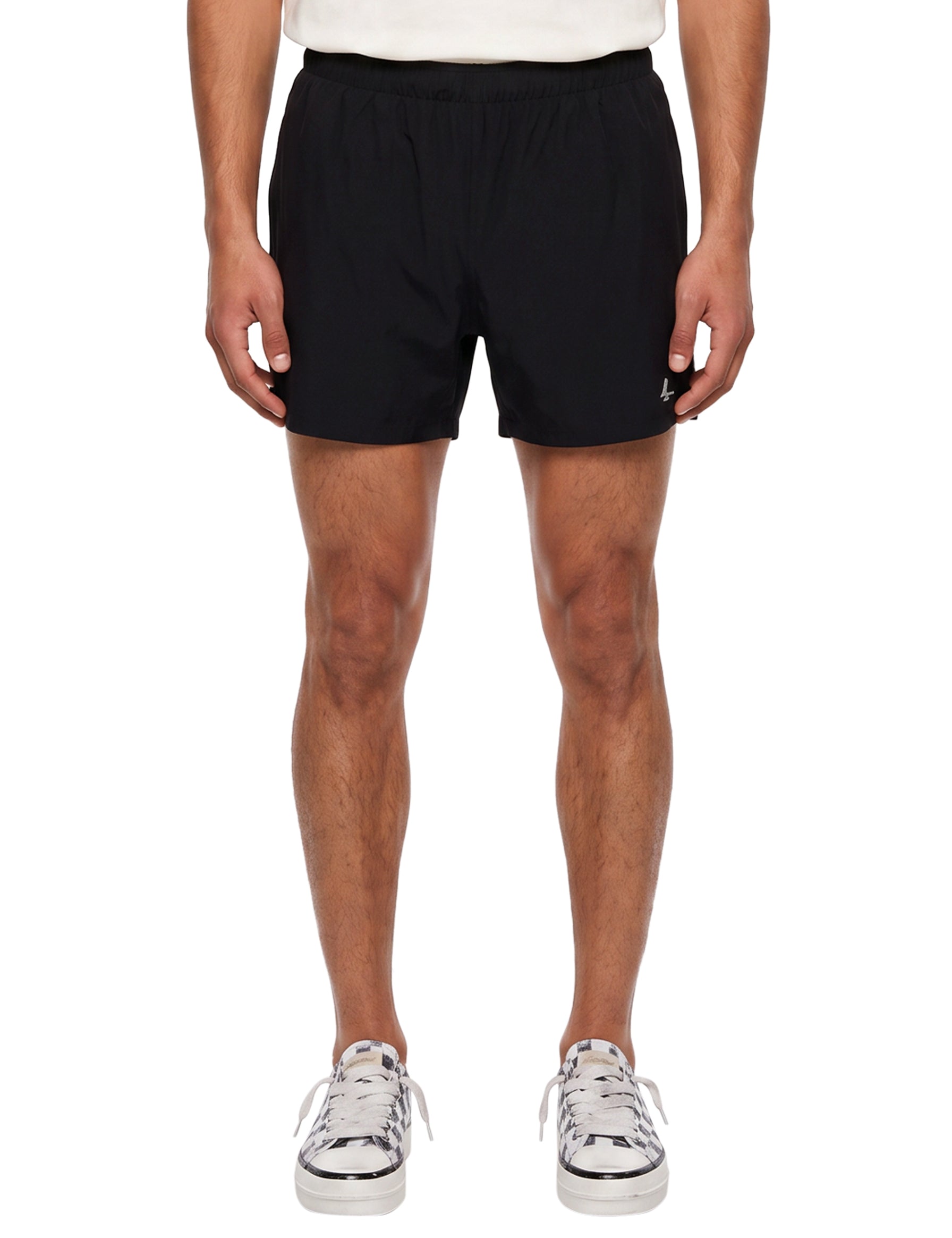 Shorts con vita elasticizzata Ghost in nero 