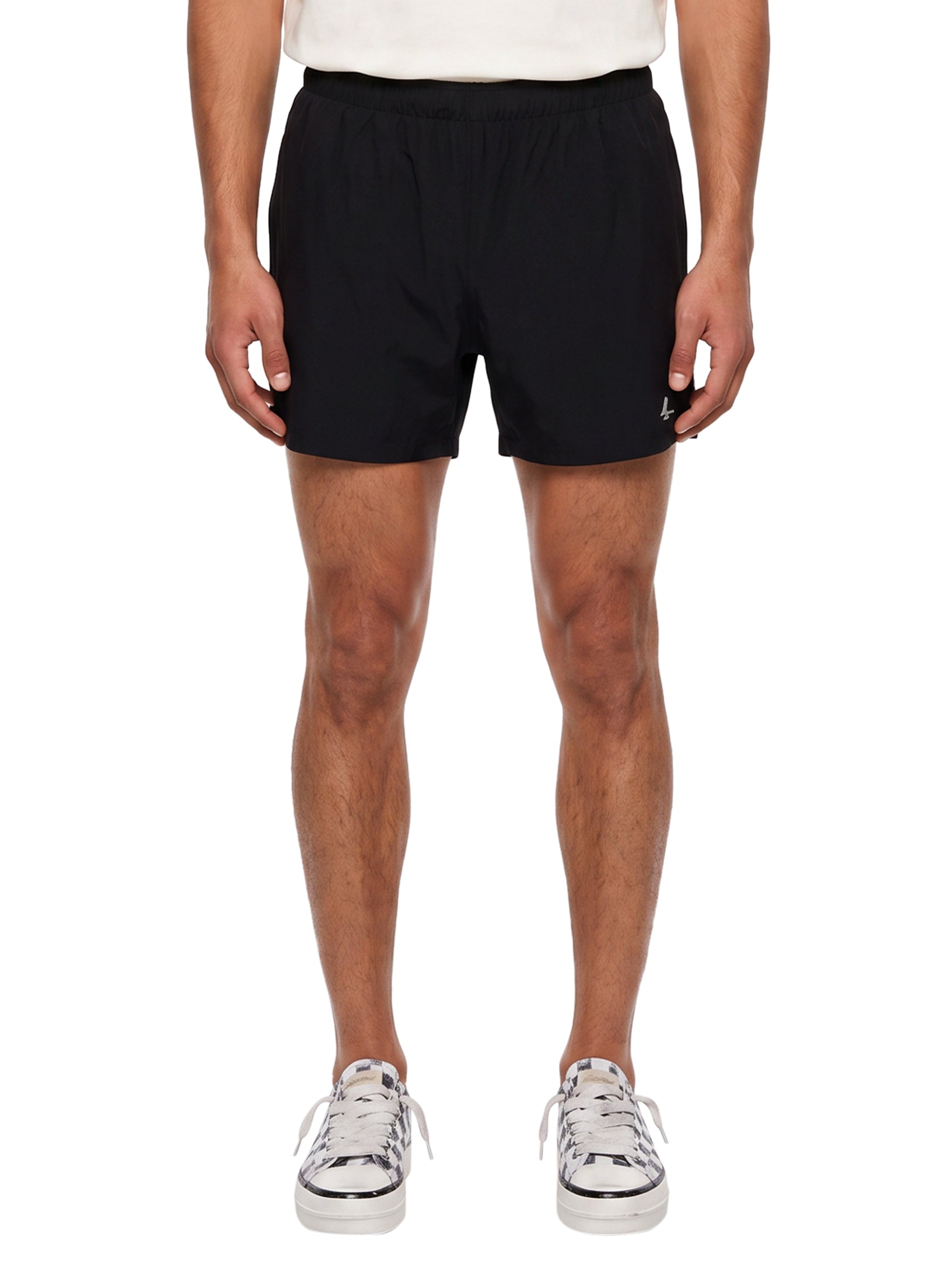 Shorts con vita elasticizzata Ghost in nero 