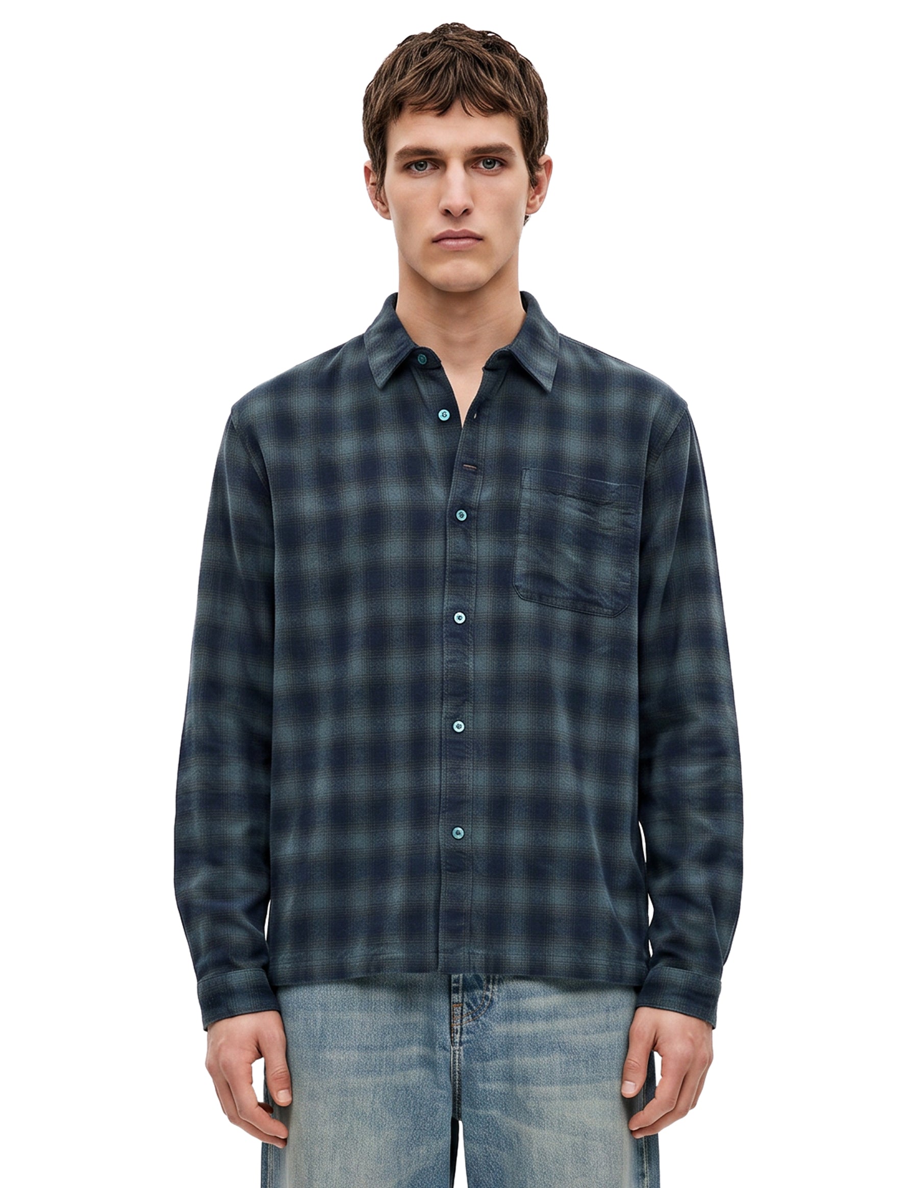 Camicia Resent a quadri multicolore 