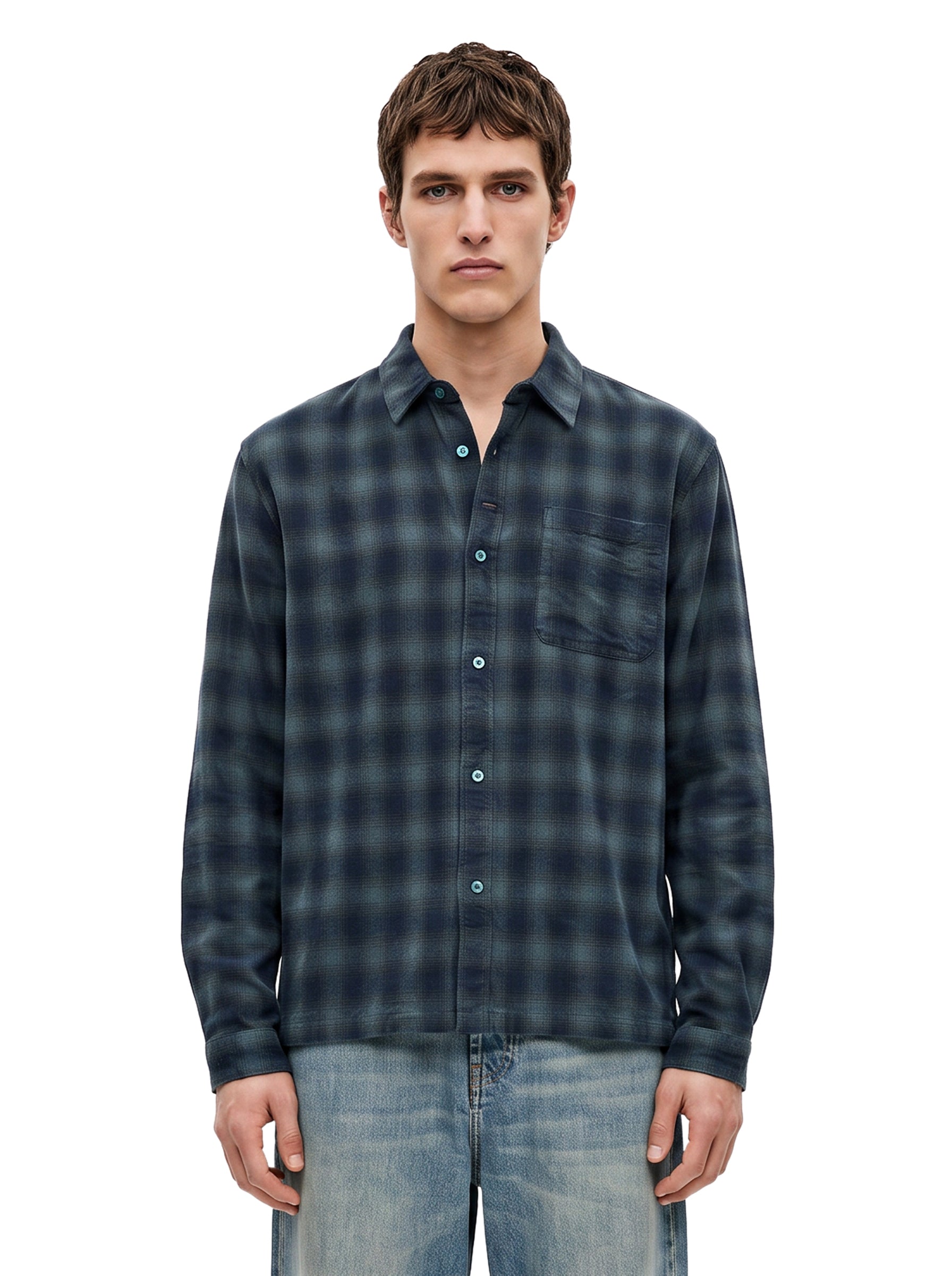 Camicia Resent a quadri multicolore 