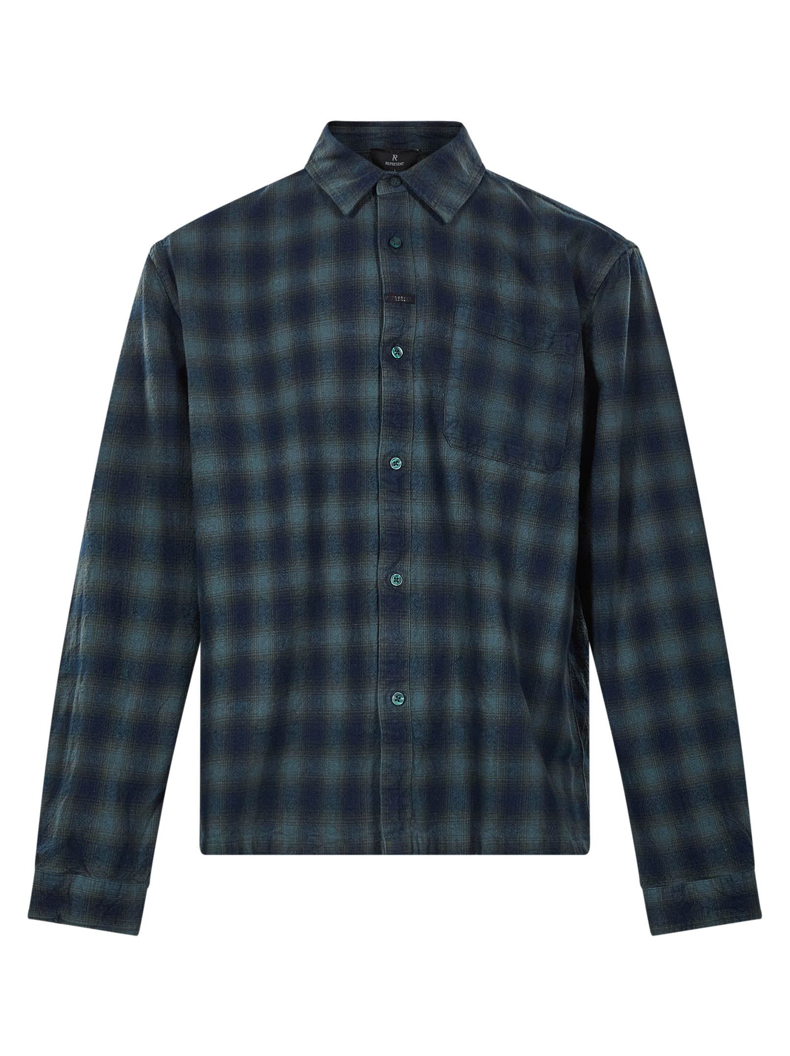 Camicia Resent a quadri multicolore 