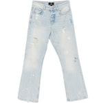 Jeans painted in blu represent - uomo 