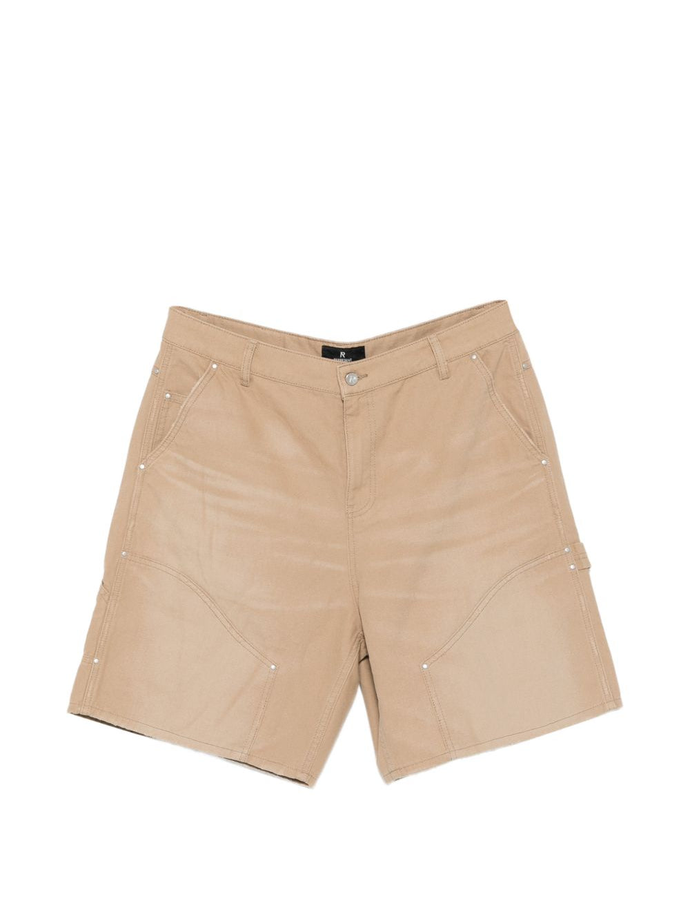 Short con design a pannelli in beige Represent - uomo 