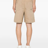 Short con design a pannelli in beige Represent - uomo 