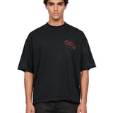 T-shirt a maniche corte con stampa Ransom in nero 