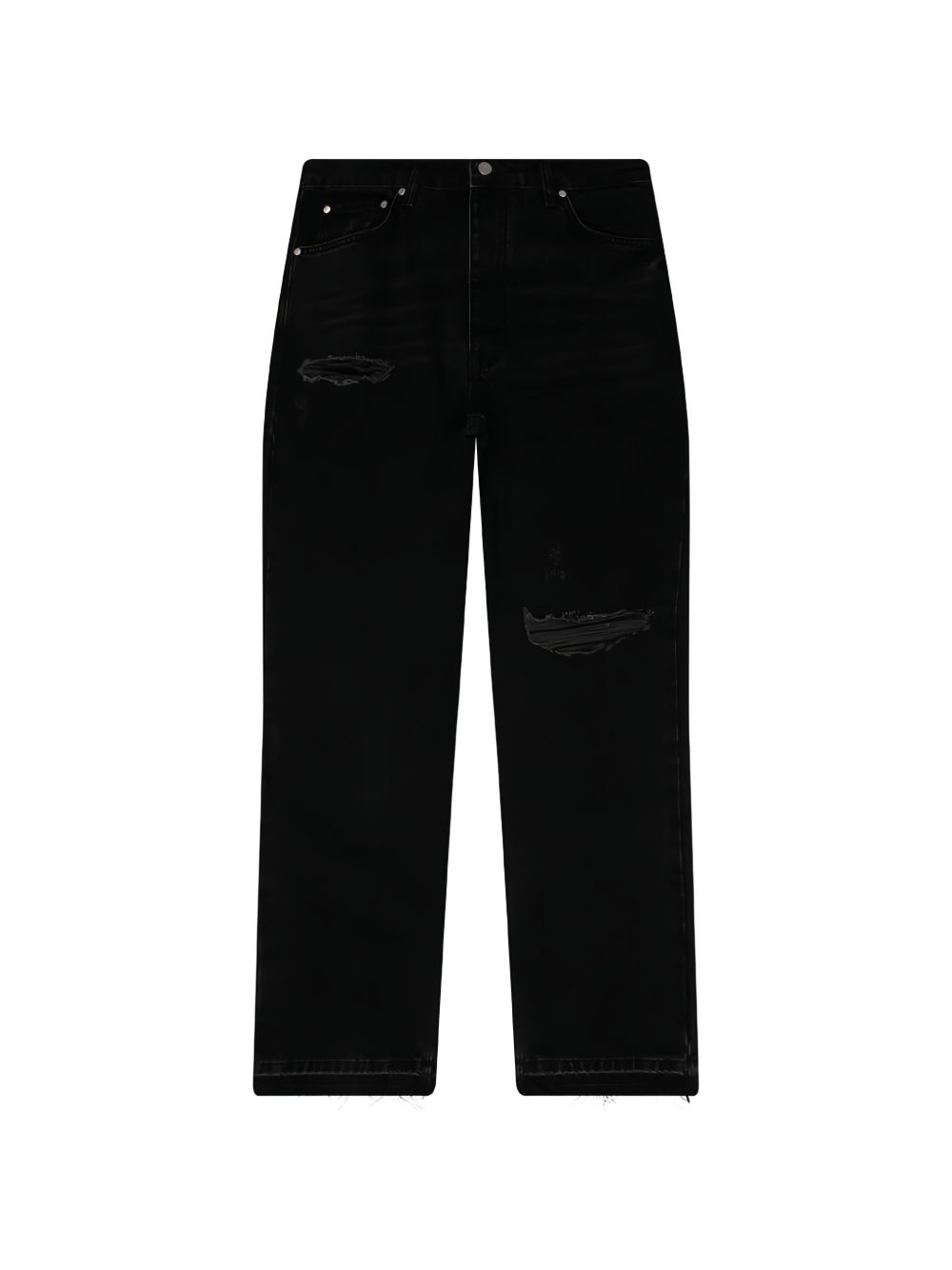 Jeans heaton in denim nero 