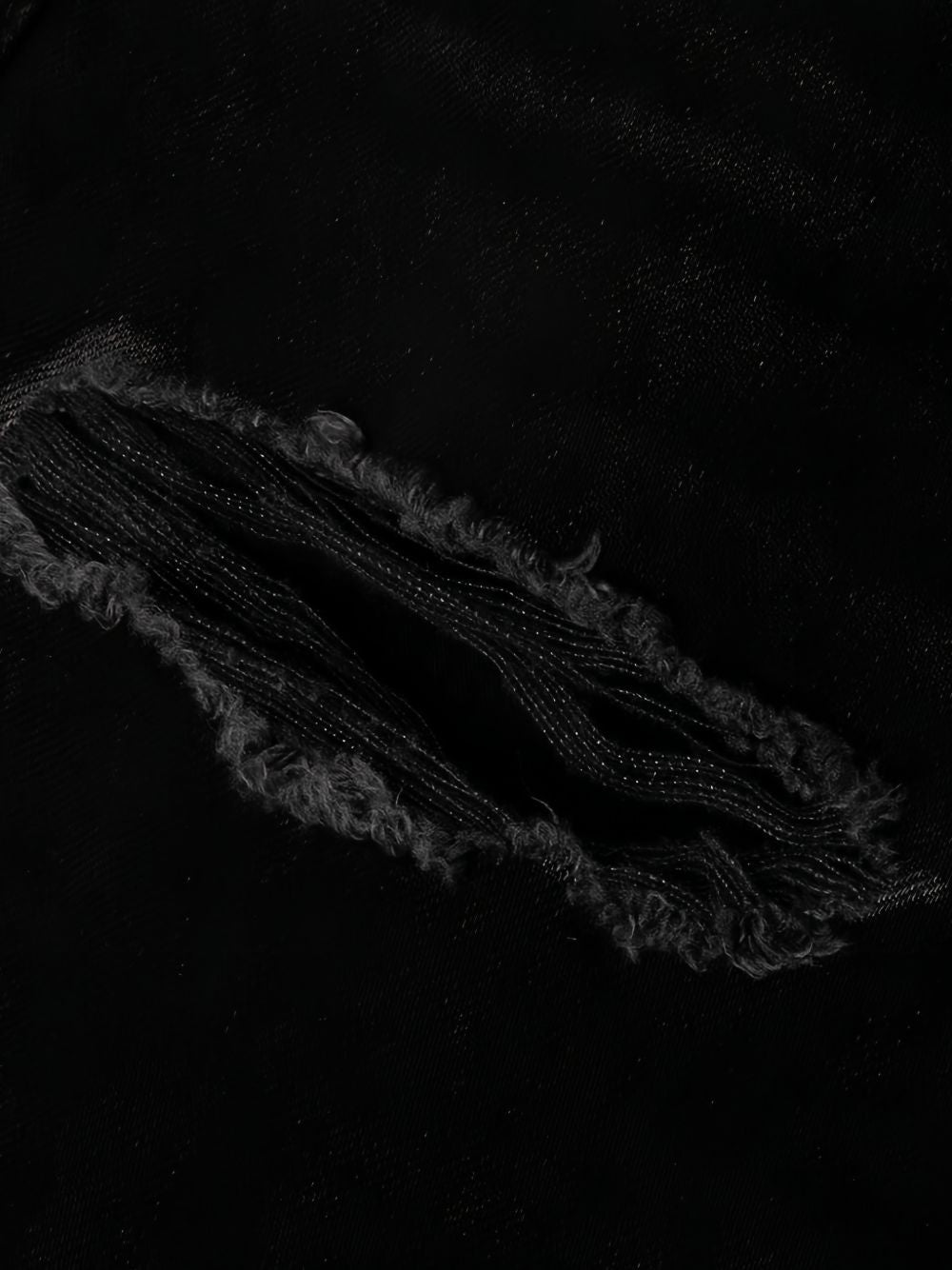 Jeans heaton in denim nero 