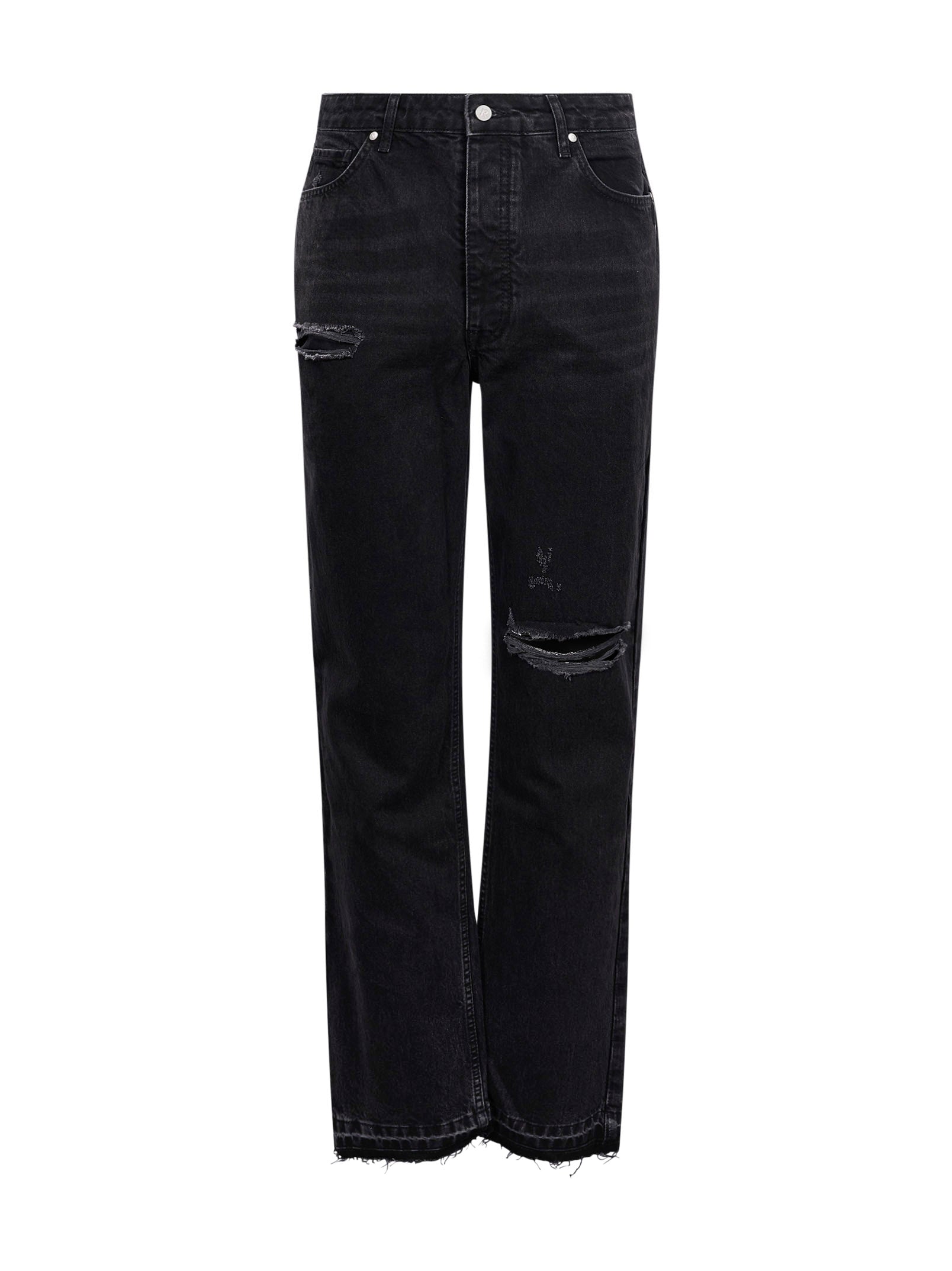 Jeans Heaton in denim nero 
