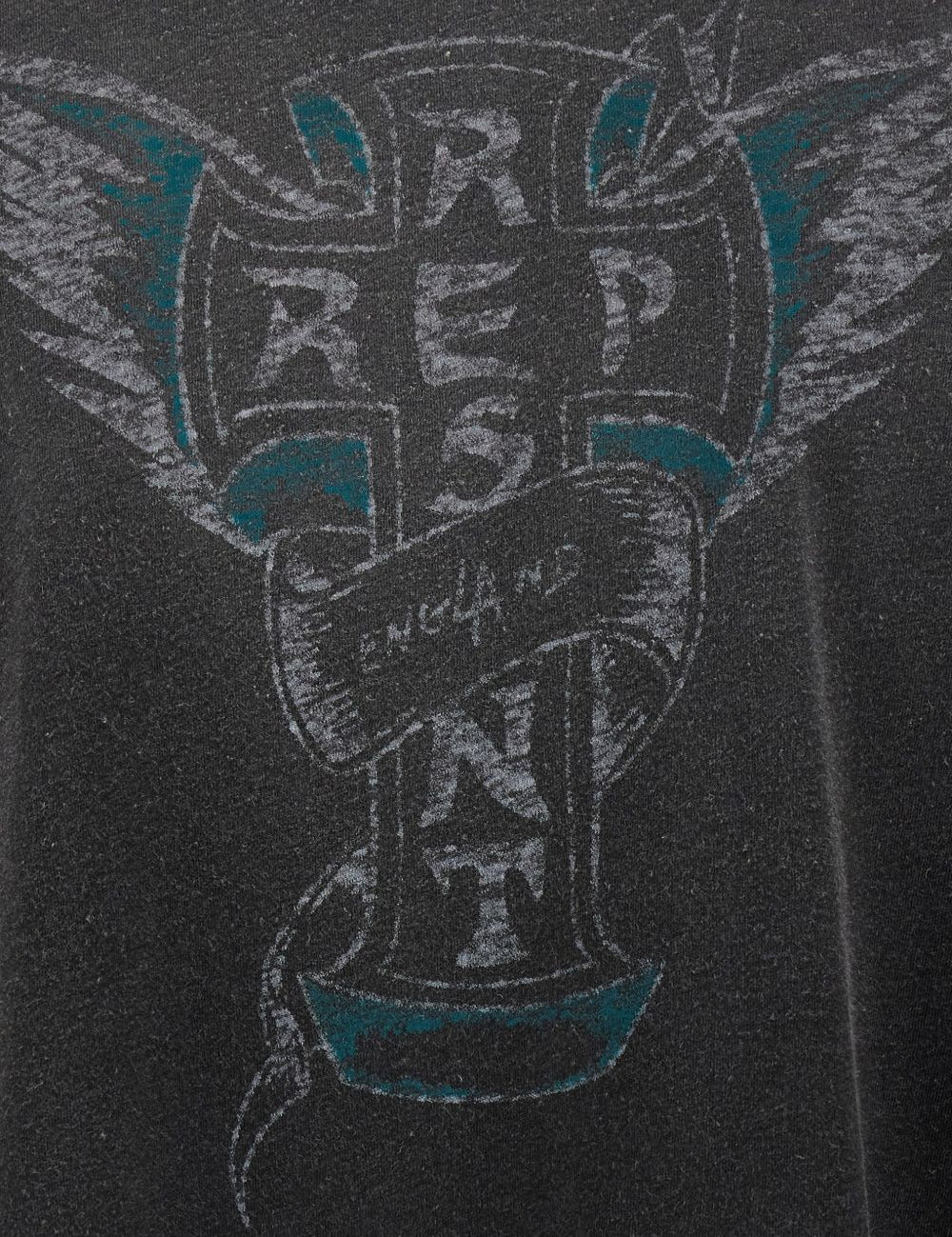 T-shirt con stampa grafica in nero Represent - uomo 