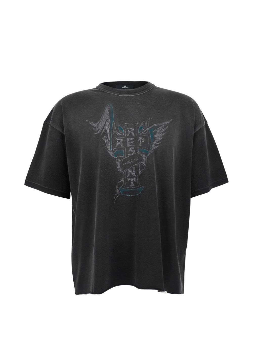 T-shirt con stampa grafica in nero Represent - uomo 