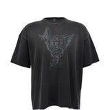 T-shirt con stampa grafica in nero Represent - uomo 