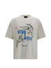 T-shirt con stampa grafica enemy in bianco Represent - uomo