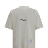 T-shirt con stampa grafica enemy in bianco Represent - uomo 