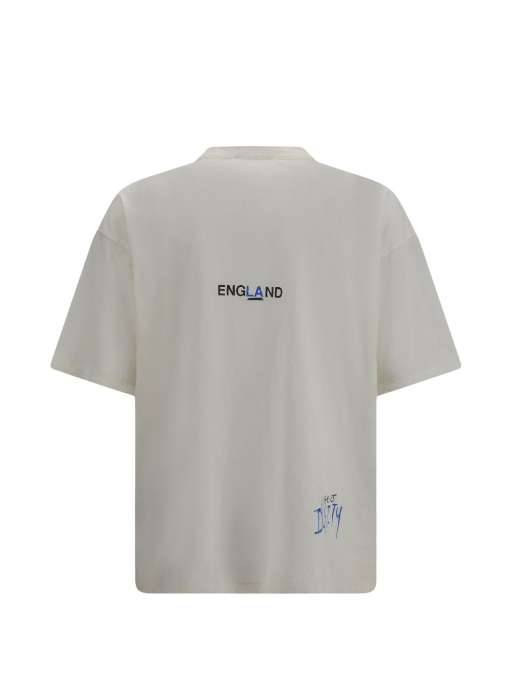 T-shirt con stampa grafica enemy in bianco Represent - uomo 