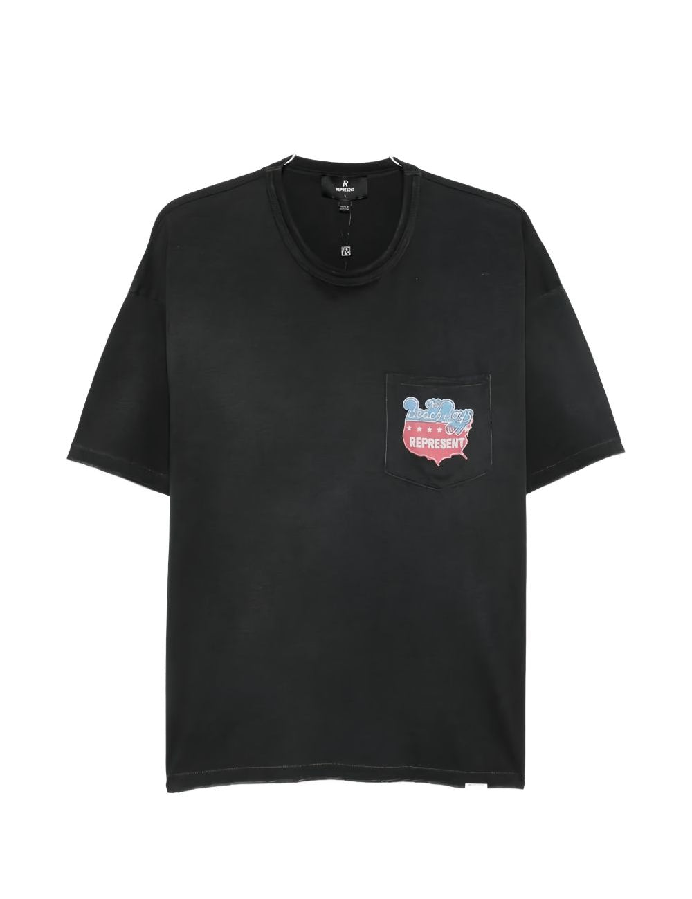 T-shirt con logo in nero Represent - uomo 