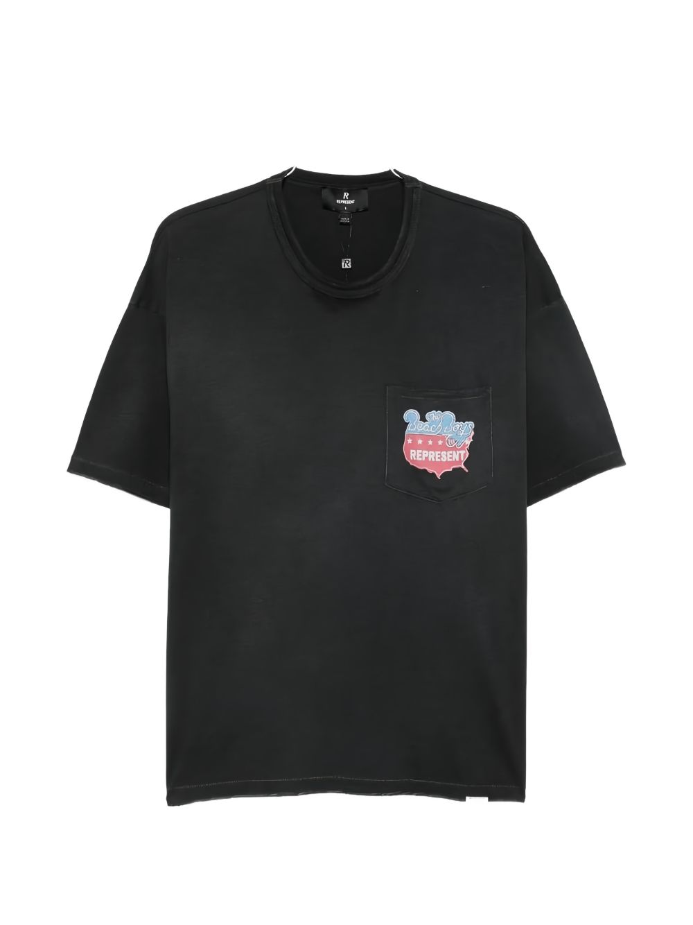 T-shirt con logo in nero Represent - uomo 