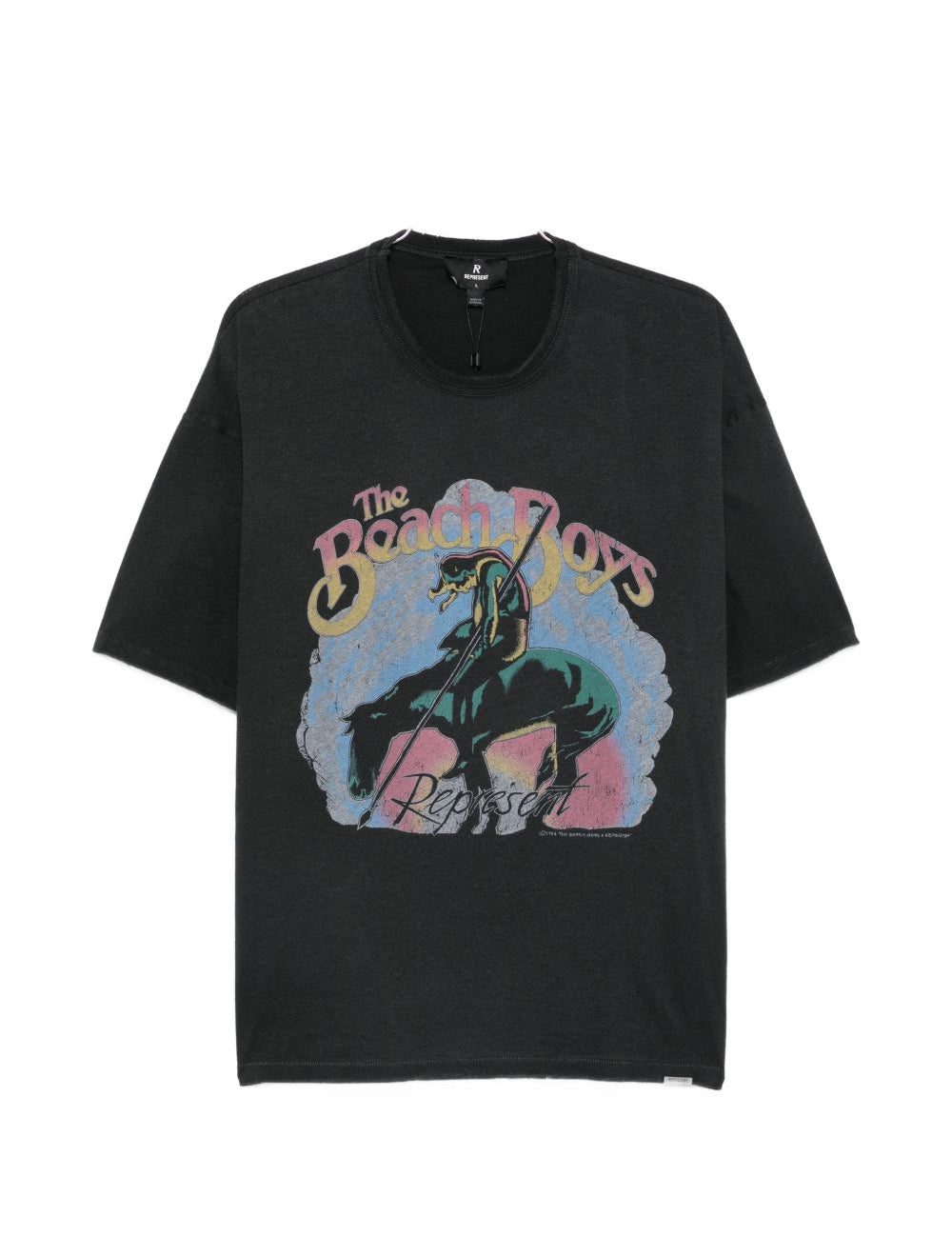 T-shirt x the beach boys endless summer in nero Represent - uomo 