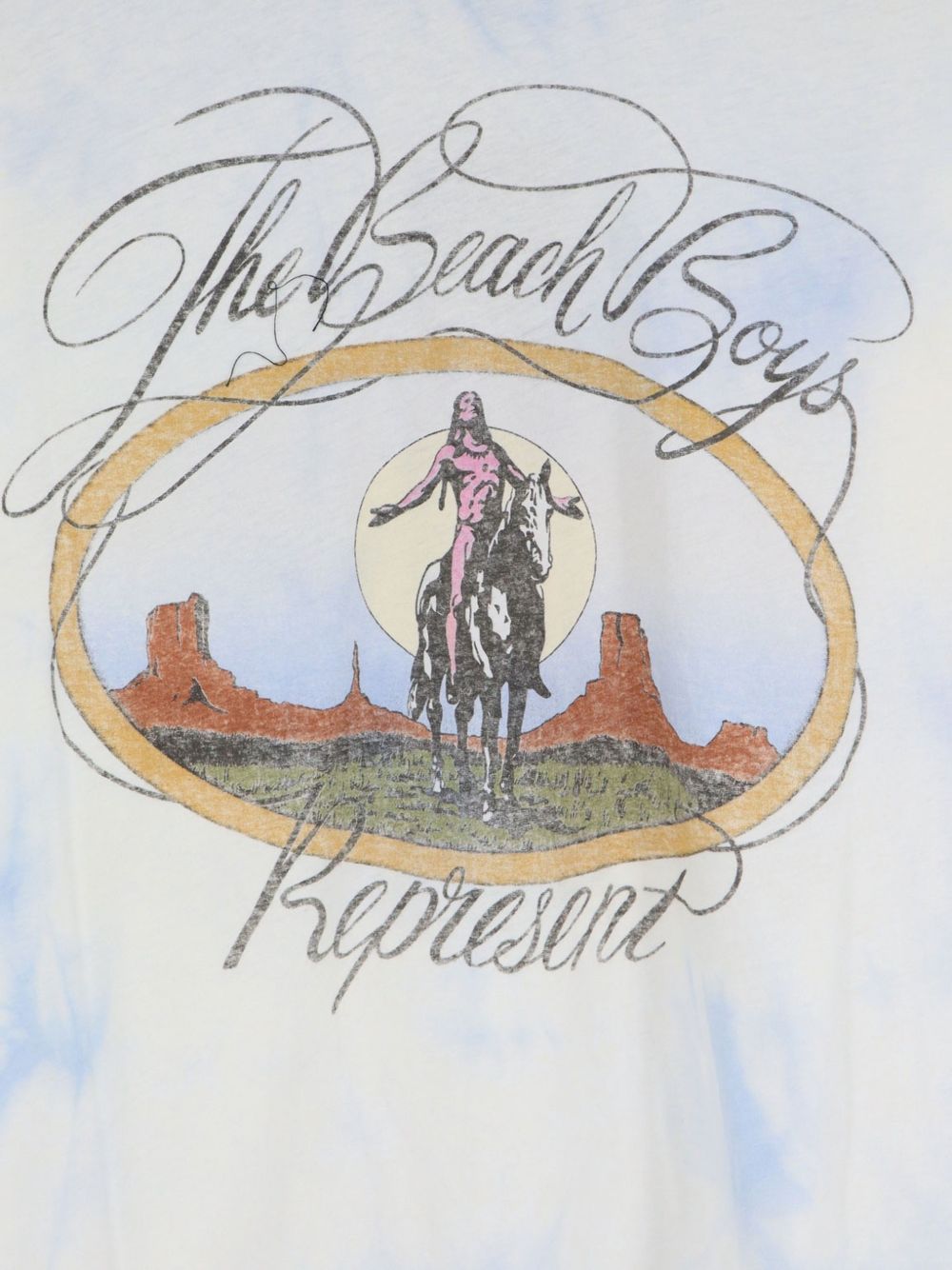 T-shirt The Beach Boys in celeste Represent - uomo 