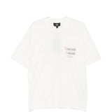 T-shirt a maniche corte con stampa logo in bianco Represent - uomo 