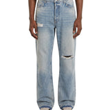 Jeans Heaton in denim blu 