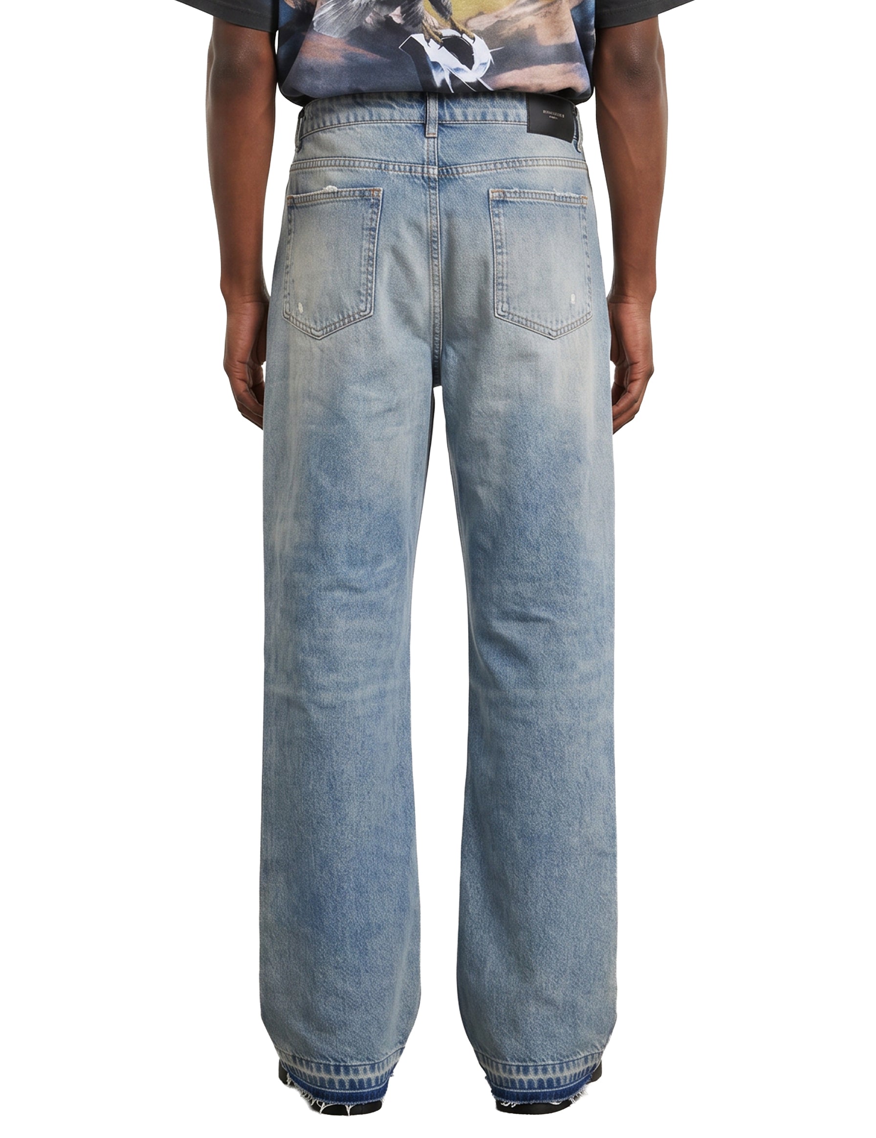 Jeans Heaton in denim blu 