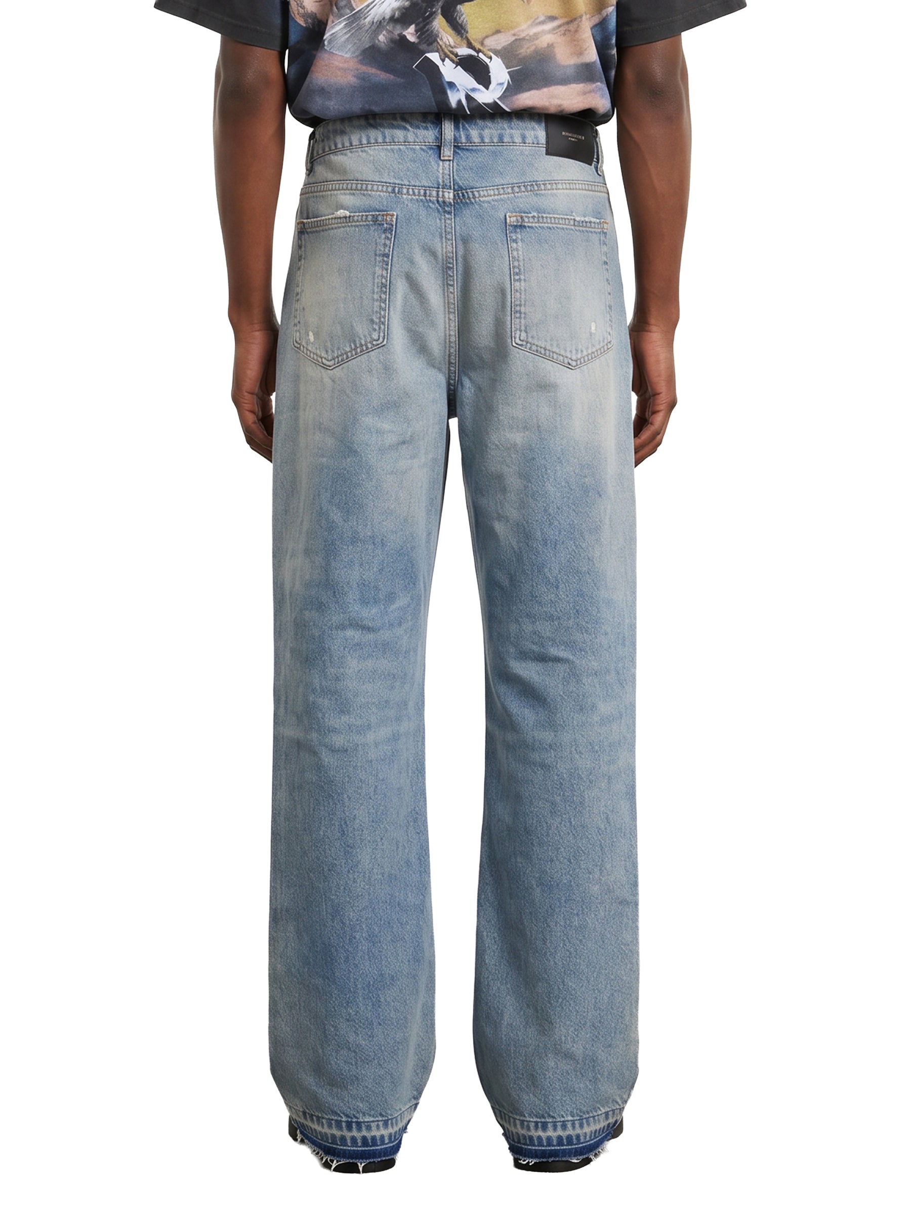 Jeans Heaton in denim blu 