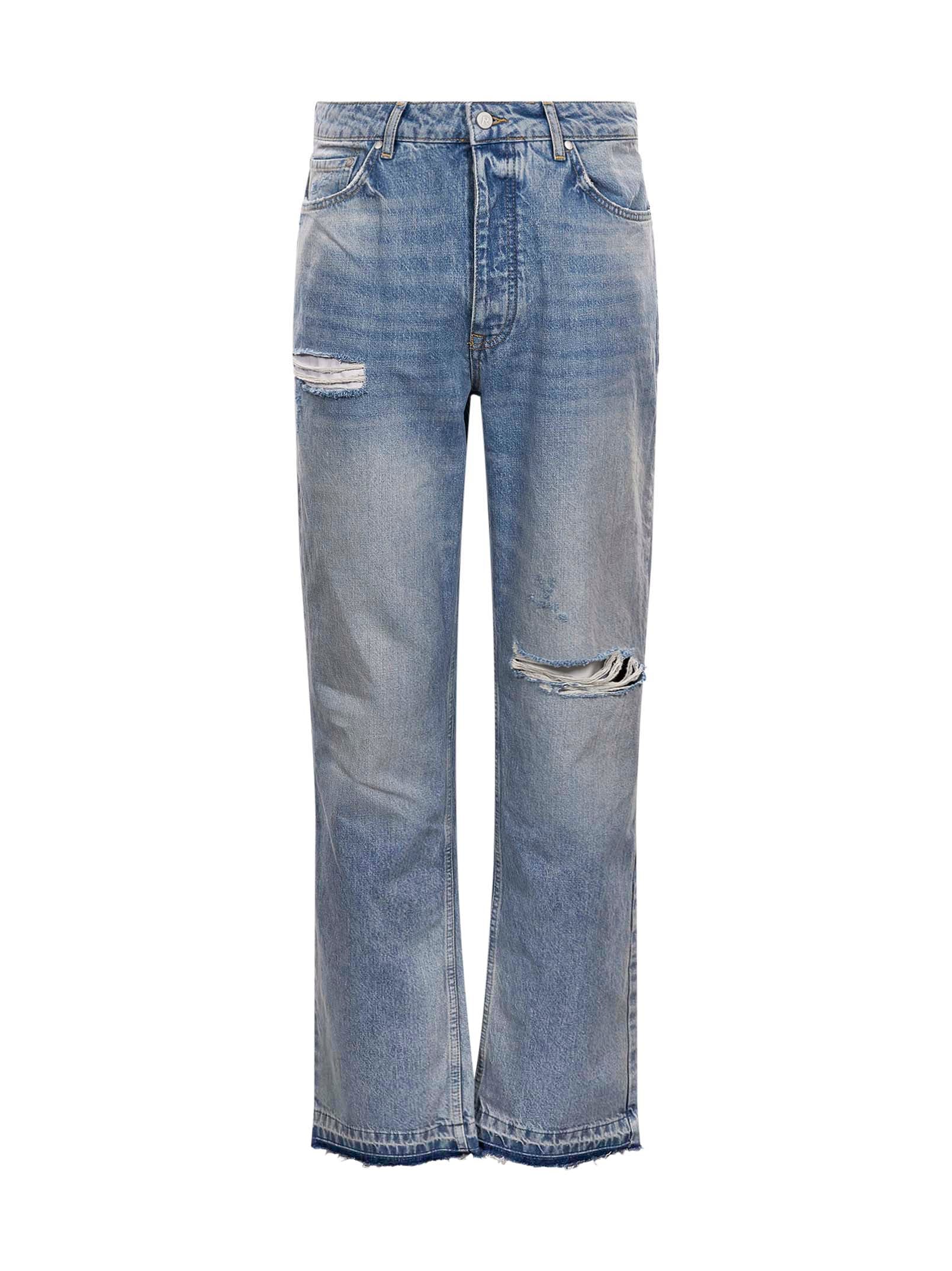 Jeans Heaton in denim blu 