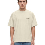 T-shirt a maniche corte con stampa Resent in bianco 